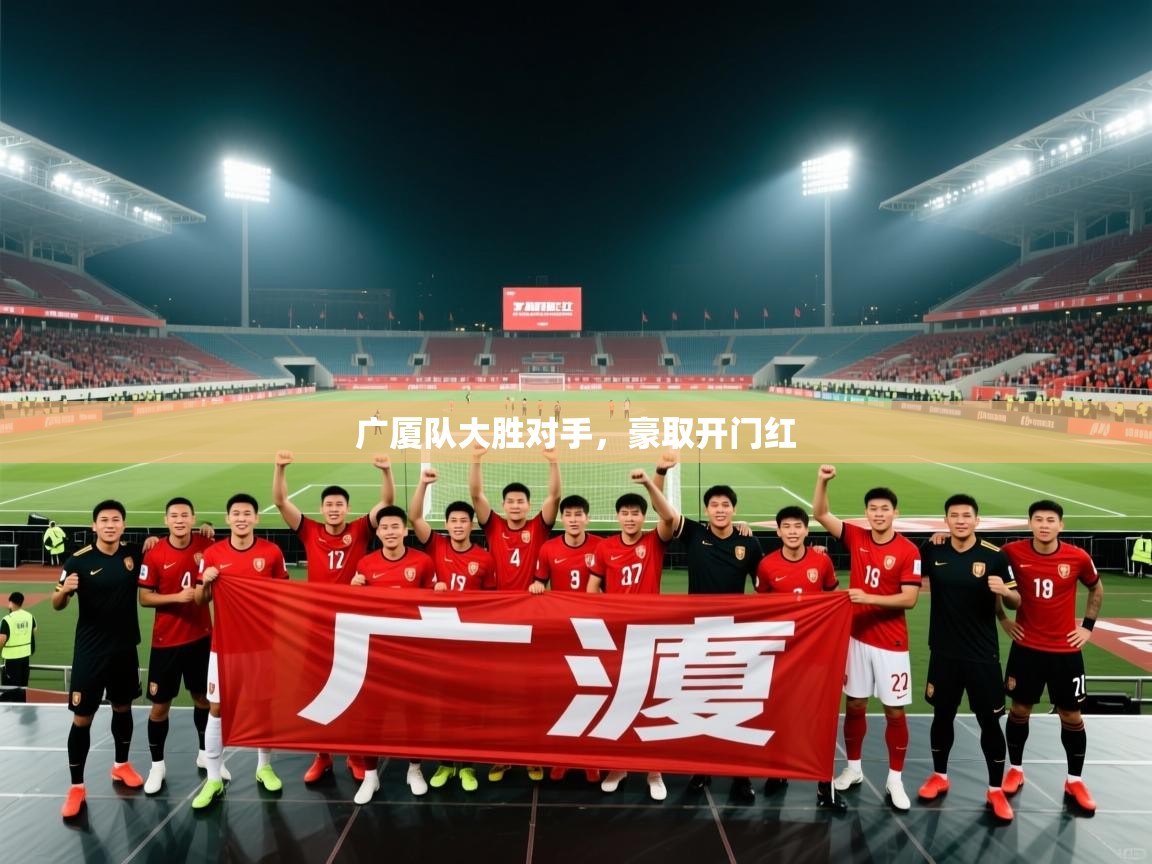 广厦队大胜对手，豪取开门红  第2张